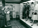 Katharine, Duchess of Kent was looking round Strangers' Hall - Vintage Photograph