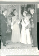 The Queen, the Duke of Edinburgh, Queen Juliana of the Netherlands  and Prince Bernhard - Vintage Photograph