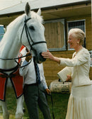 Duchess of kent meet the Suffolk Show. - Vintage Photograph