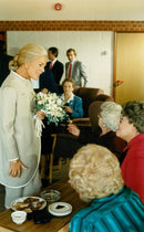 The Duchess of Kent chats to Ashwell Court residents - Vintage Photograph