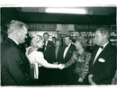 The Duchess of Kent introduced to Gerry McGurk - Vintage Photograph