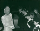 Katharine, Duchess of Kent chats to the guard of honour - Vintage Photograph