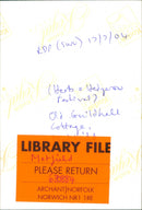 Metfield - Vintage Photograph