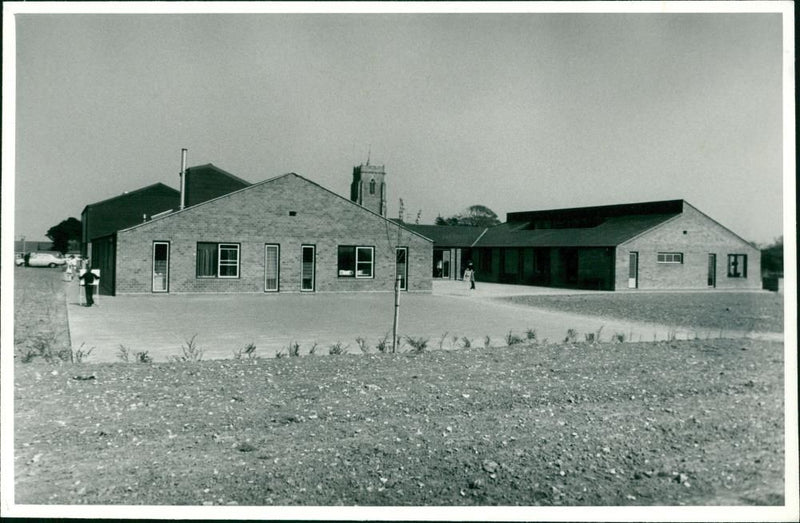 West Flegg Middle School at Martham - Vintage Photograph