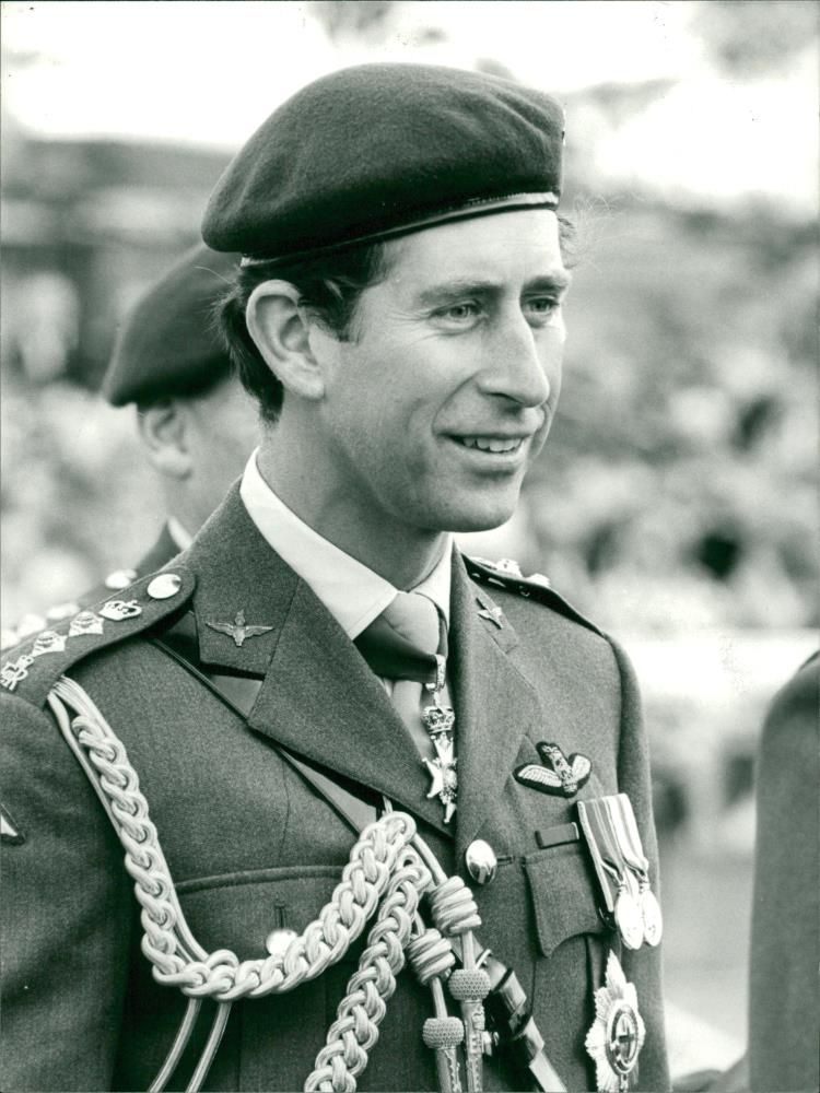 Prince Charles Wales - Prince of the Paras - Vintage Photograph