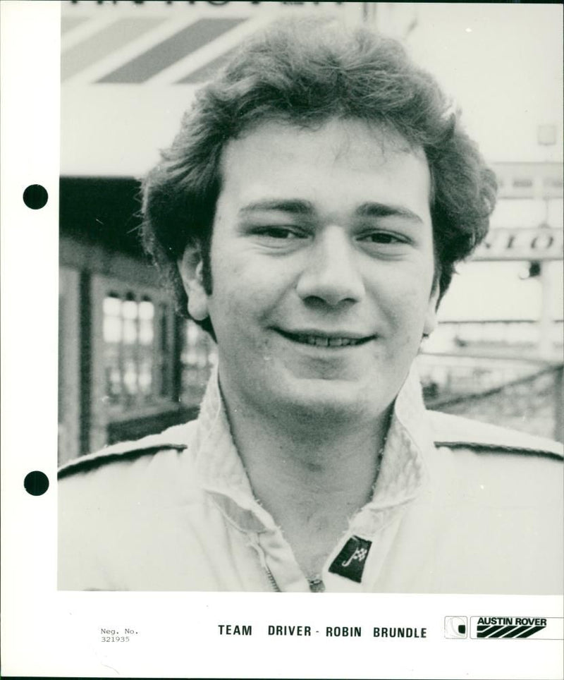 Robin Brundle - Vintage Photograph
