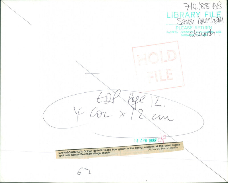 Santon Downham - Vintage Photograph