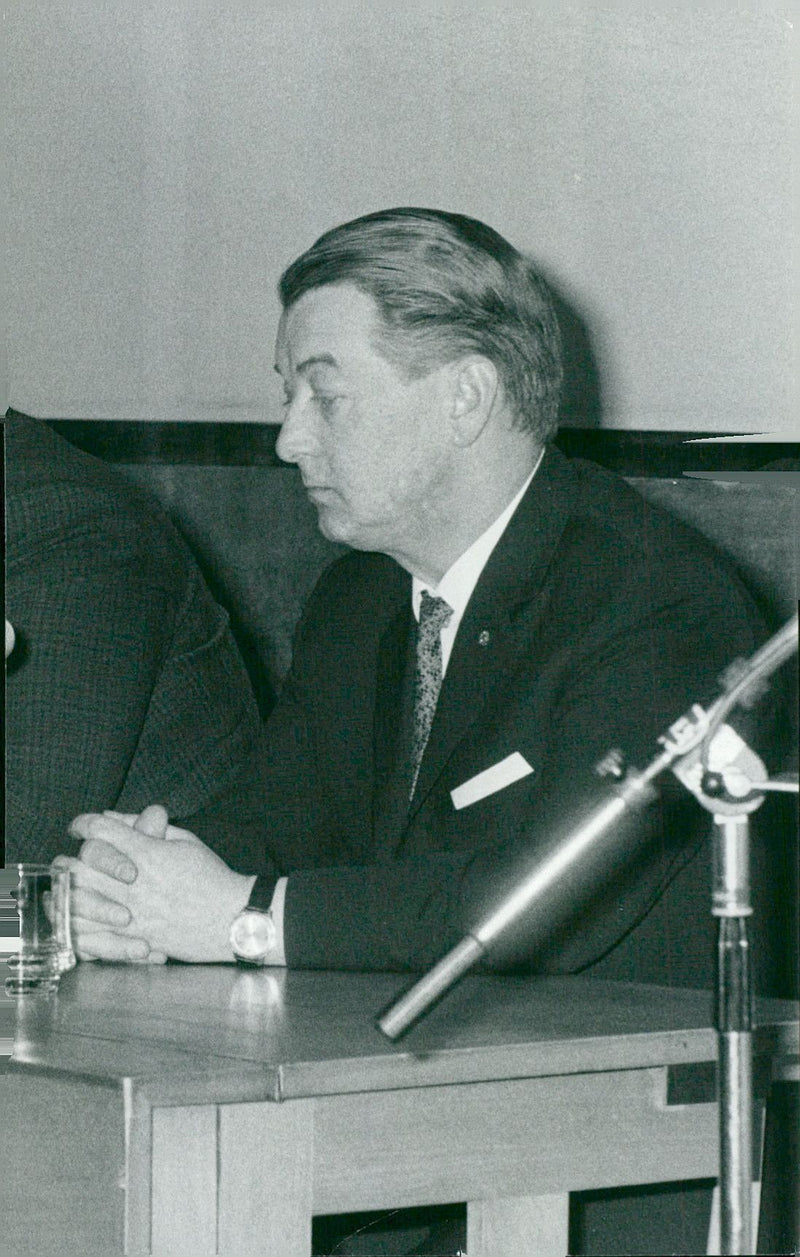 1970 PORTRAIT SVD CARLSSON SWEDISH BORGARRAD SOREN - Vintage Photograph