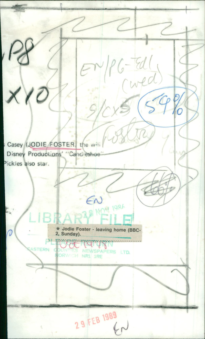 Jodie Foster - Vintage Photograph