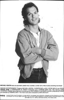 Michael Keaton stars as psychiatric patient Billy Caulfield, a writer with a little trouble controlling his temper. - Vintage Photograph