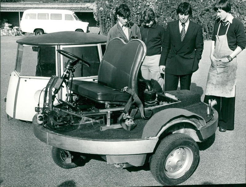 Cars: Customised & Specialised: Wasp - Mr. Michael Banks - Vintage Photograph