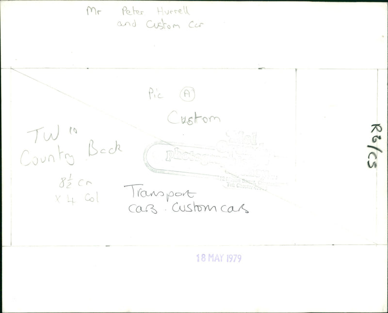 Cars: Customised & Specialised - Mr. Peter Hurrell - Vintage Photograph