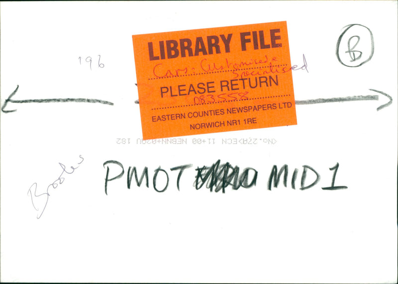 Cars: Customised & Specialised - Vintage Photograph