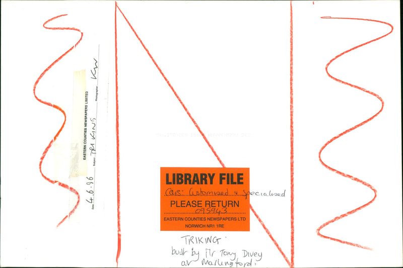 Cars: Customised & Specialised - Triking by Mr. Tony Divey - Vintage Photograph