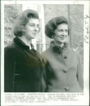 Princess Marina, Duchess of Kent and daughter Princess Alexandra - Vintage Photograph