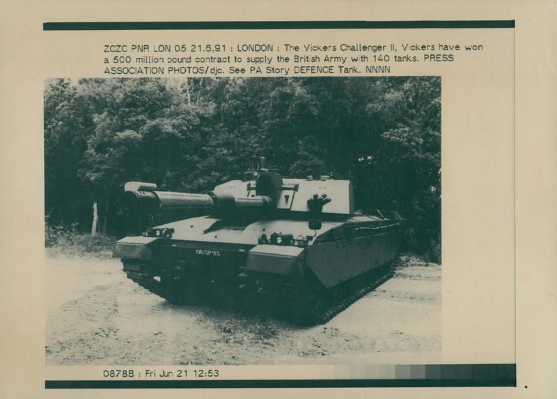The Vickers Challenger II - Vintage Photograph