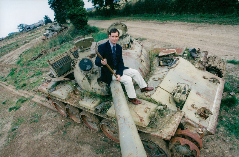 Tank Auction - Vintage Photograph