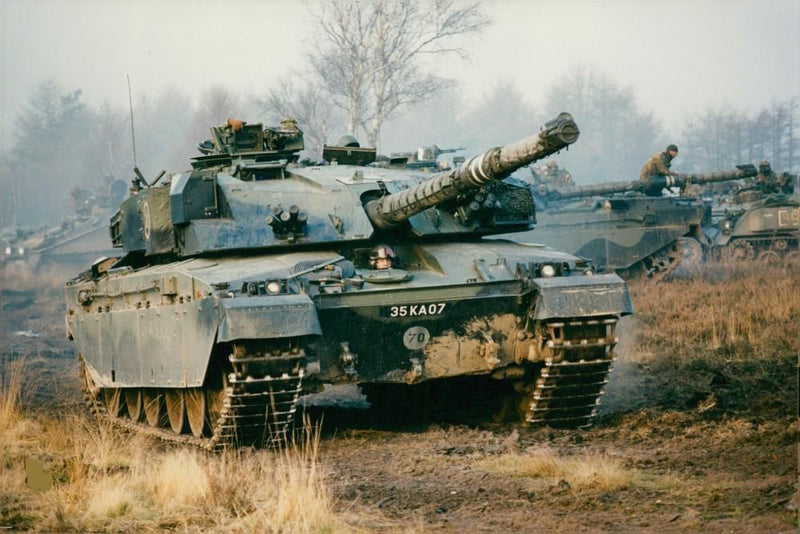 Challenger 1 - Vintage Photograph