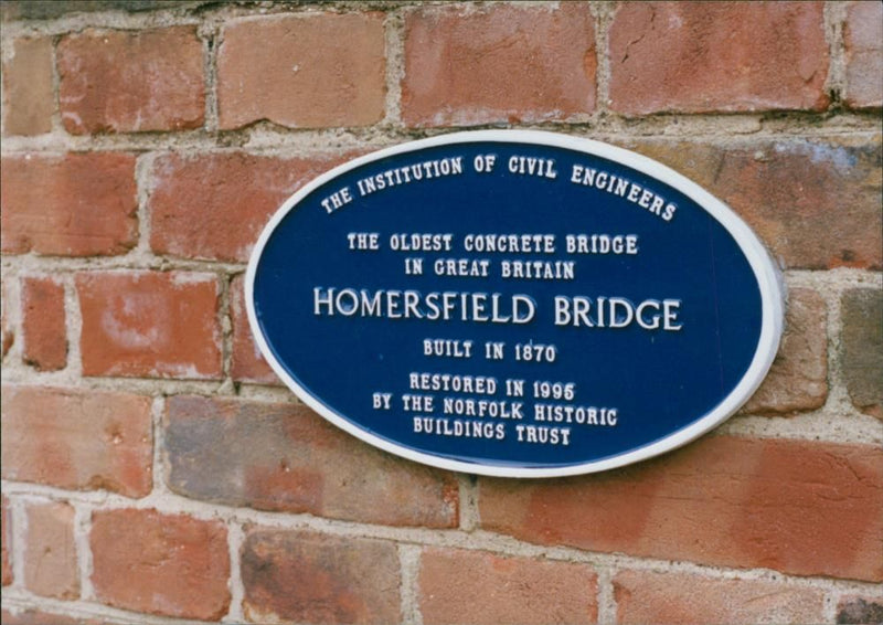 Homersfield bridge - Vintage Photograph
