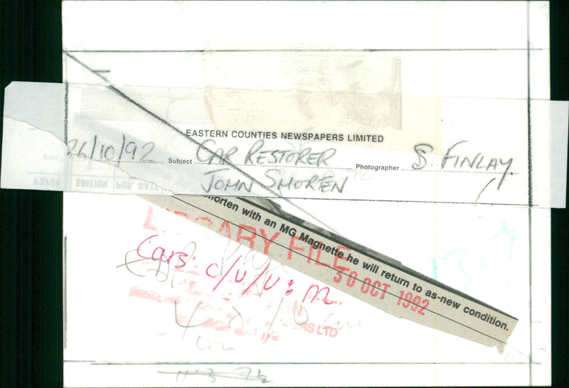 Cars - Vintage Photograph