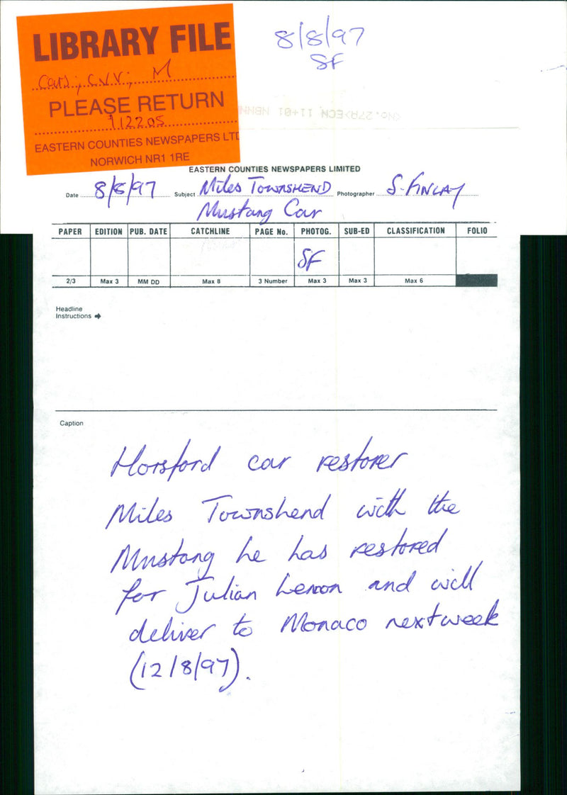 Cars - Vintage Photograph