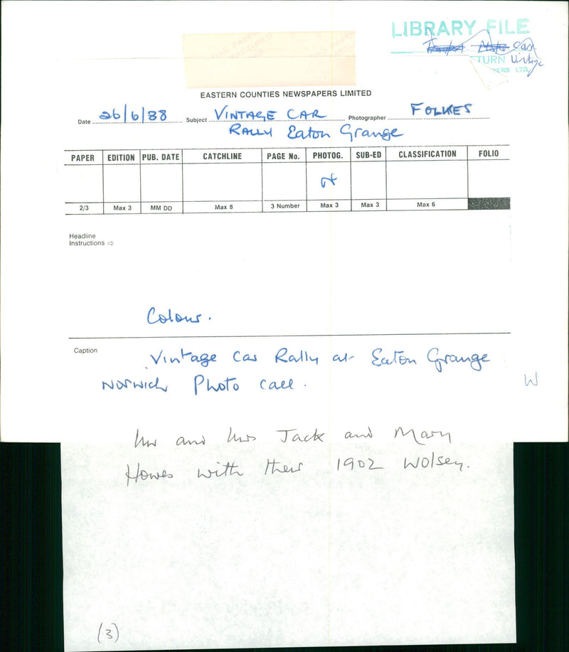 Cars - Vintage Photograph