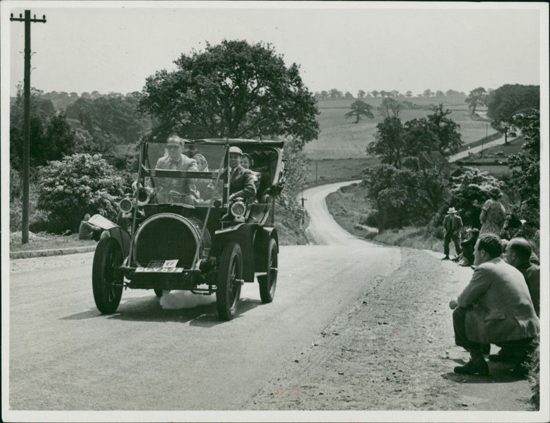 The veteran Safety car rally. - Vintage Photograph