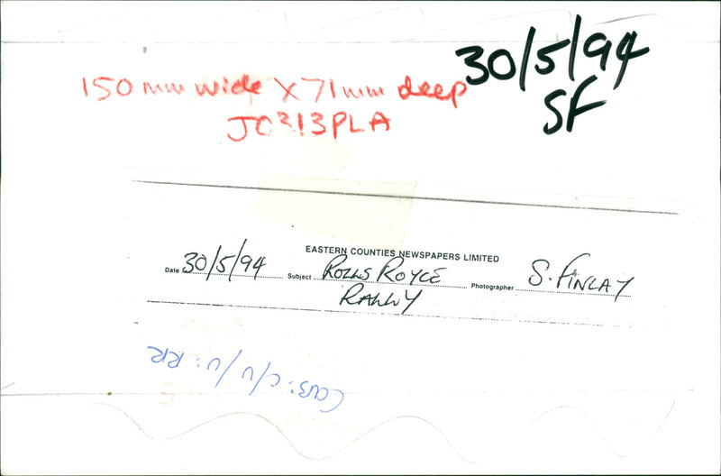 Cars : Classic/Veteran/Vintage - Vintage Photograph