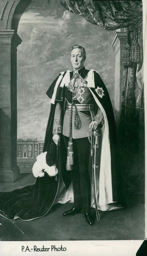 King George VI of England - Vintage Photograph