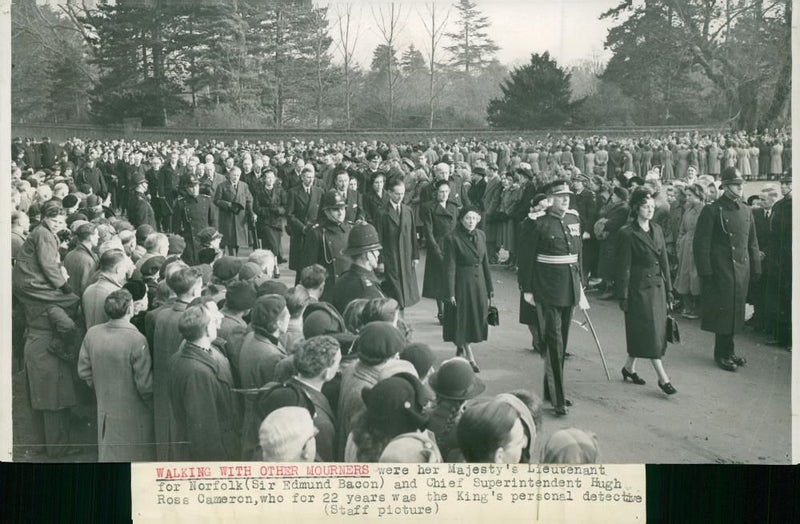 King George VI Funeral - Vintage Photograph