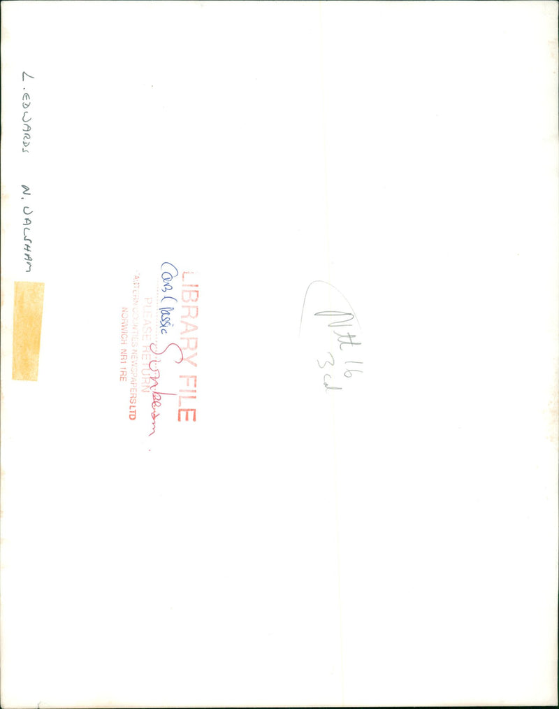 Picture of a sunbeam car. - Vintage Photograph