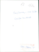 Ray Canning with his 1928 swift car. - Vintage Photograph