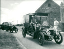 Brian Firth's 1909 Aldler Single Landaulette. - Vintage Photograph