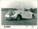 The 1938 triumph dolomite roadster. - Vintage Photograph