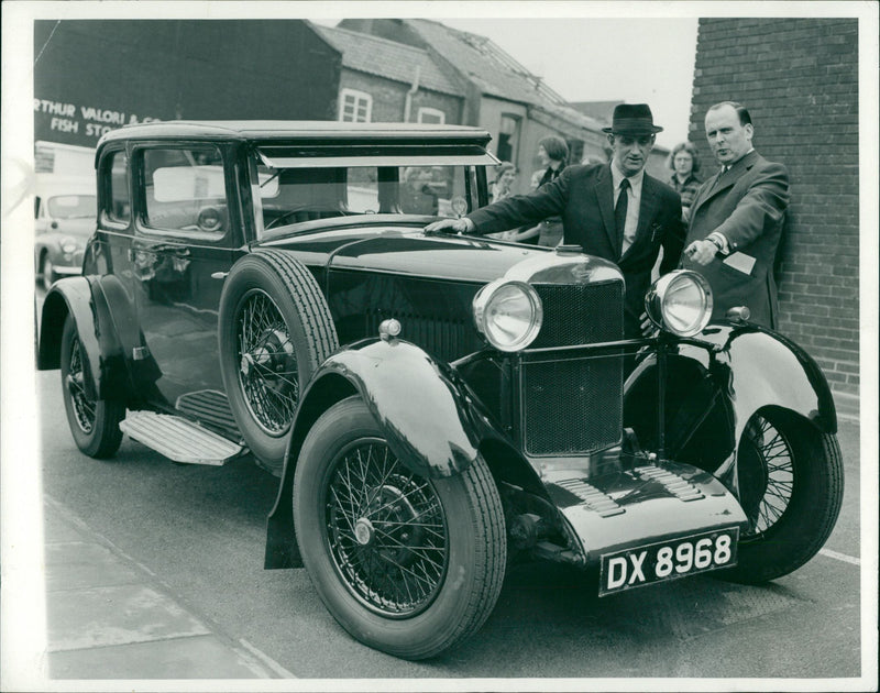 Mr. S. A. Mergerum with Mr. Donald MacLennan. - Vintage Photograph