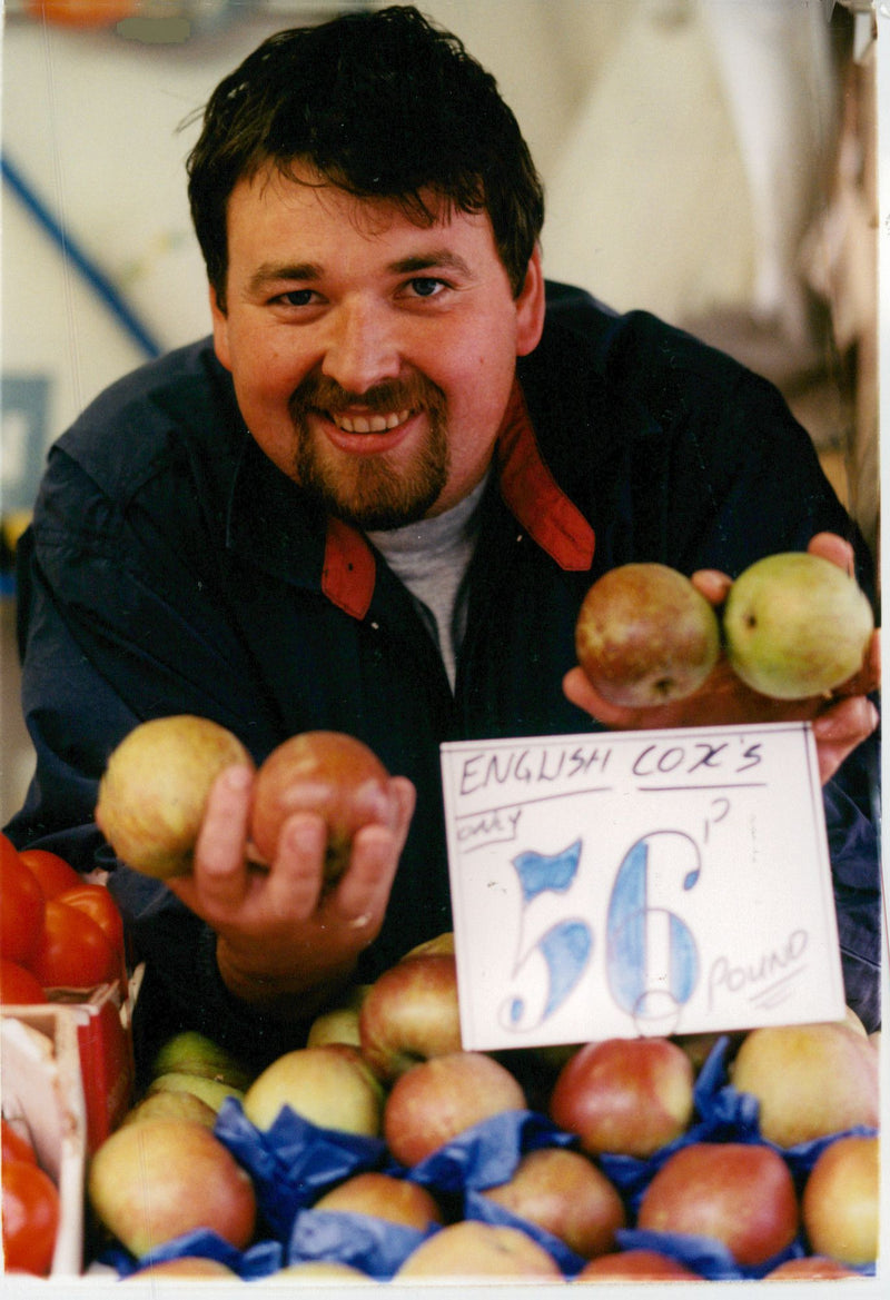 Apples. - Vintage Photograph