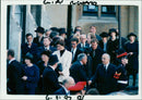 Sir Cliff Richard in Princess Diana Funeral. - Vintage Photograph
