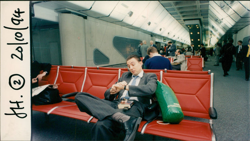 Channel Tunnel: A - Vintage Photograph