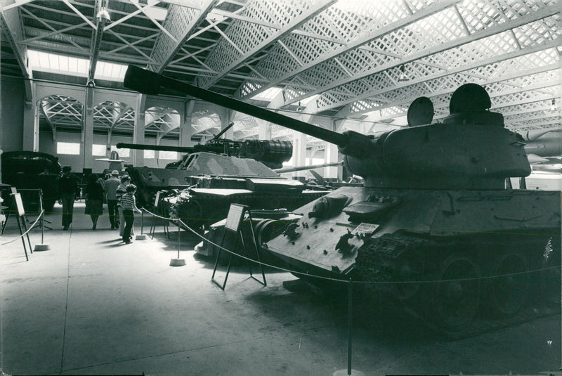 Military Tanks - Vintage Photograph