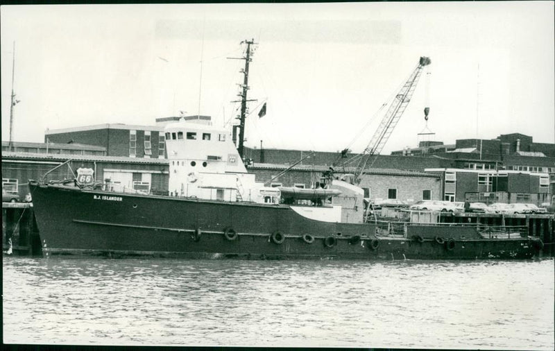 B.J Islander at Yarmouth - Vintage Photograph