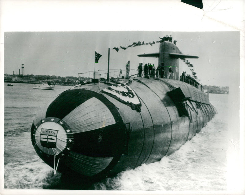 Polaris Missile Submarine: Lafayette - Vintage Photograph