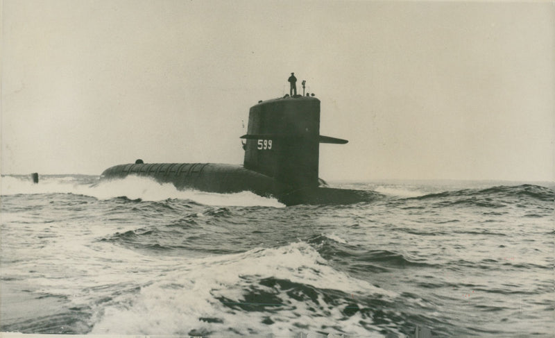 US Submarine: Patrick Henry - Vintage Photograph