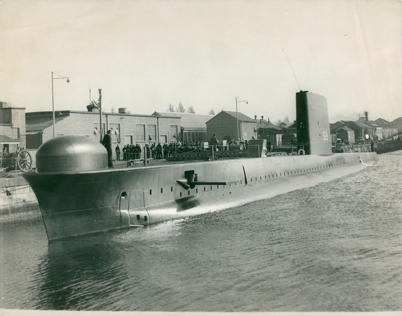 HMS Oberon - Vintage Photograph
