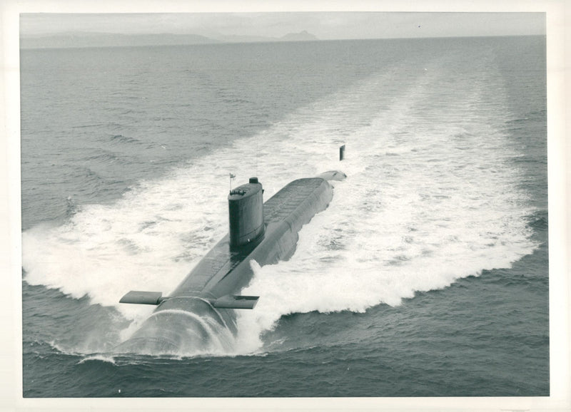 Polaris Submarine - Vintage Photograph