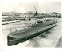 Le Redoutable - French Nuclear Submarine. - Vintage Photograph