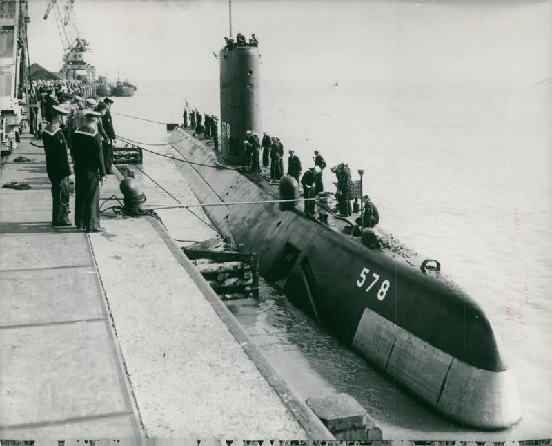 USS Skate - Vintage Photograph