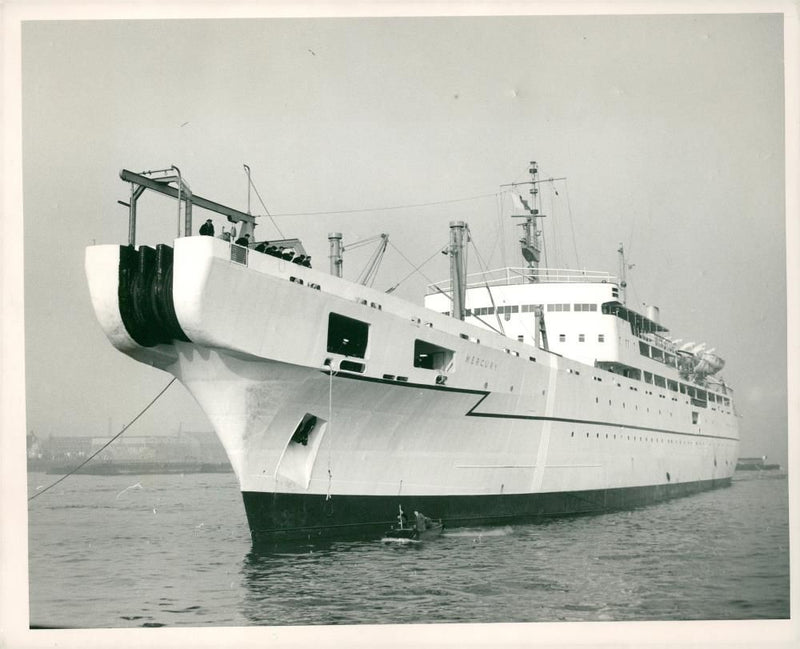 Shipping Civilian Cable and Survey Ships - Vintage Photograph