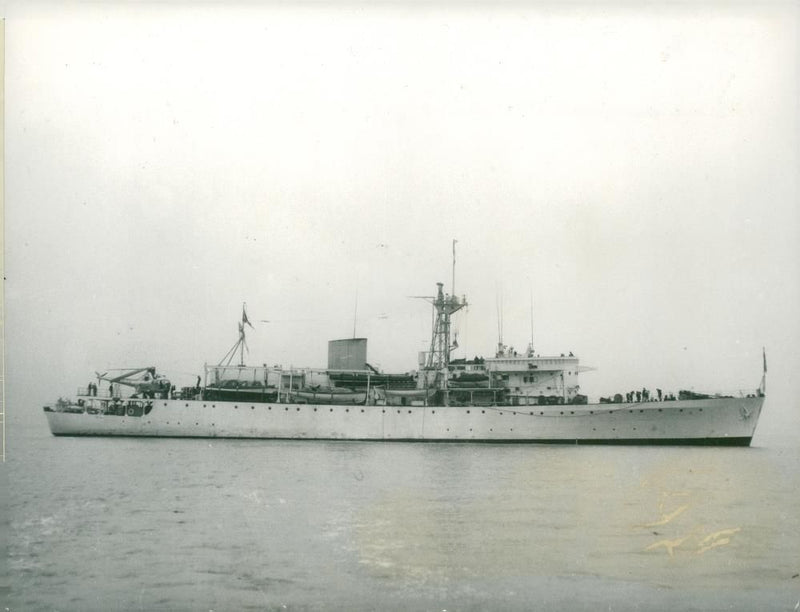 Shipping Civilian Cable and Survey Ships - Vintage Photograph