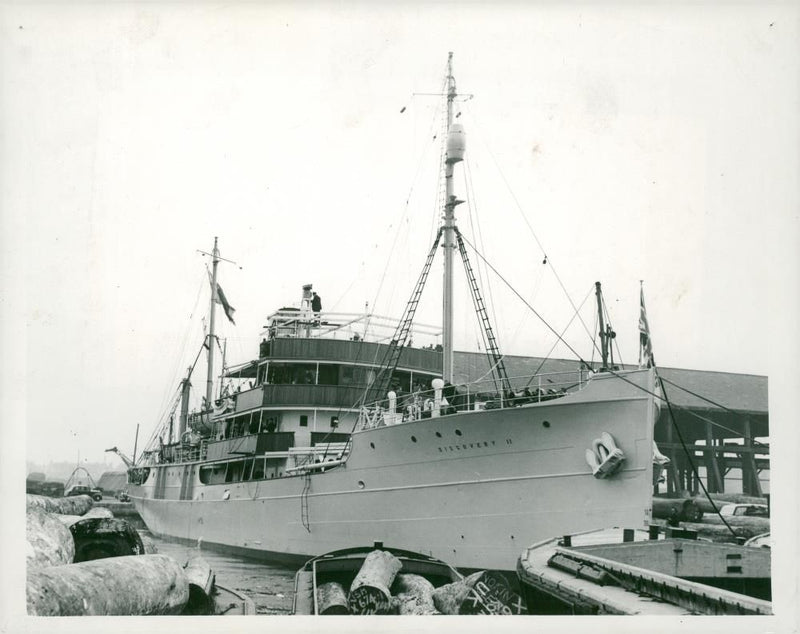 Shipping Civilian Cable and Survey Ships - Vintage Photograph