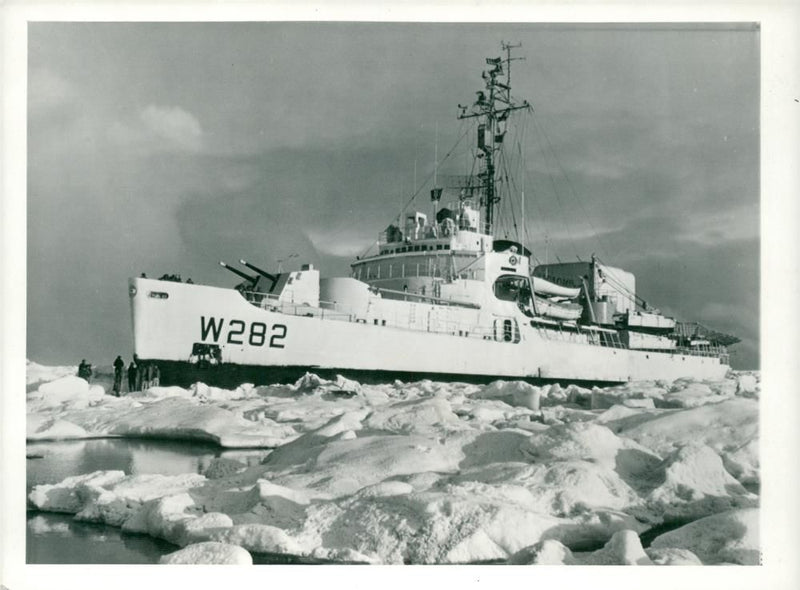 Shipping Civilian Cable and Survey Ships - Vintage Photograph